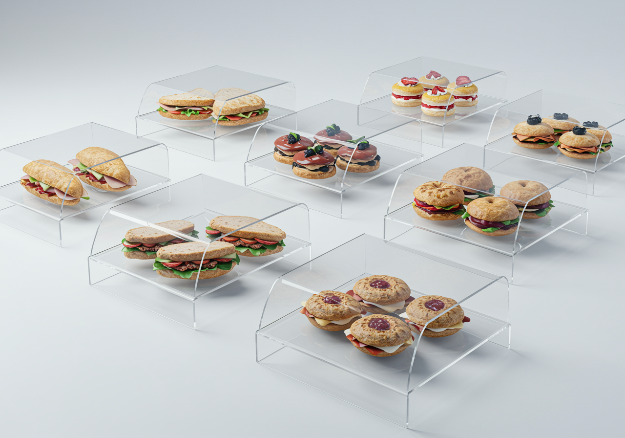 Gıda Tehşir | Konya Pleksi ve Mika Ürünleri | Pleksiglas, Endüstriyel Etiket, Mühendislik Plastikleri, Kesim & Baskı Hizmetleri | Konya Mika Pleksiglas Çözümleri Pleksigalass, Teşhir Ekipmanları, Pleksi Standlar, Display Ürünler, Yönlendirme Ürünler, Makina Kapakları, Hobi-Özel Tasarım Ürünler, Polikarbon, Endüstriyel Etiket, Pleksi (Mika) Endüstriyel Etiket, Pcv (Lexsan Pp) Endüstriyel Etiket, Aluminyum Endüstriyel Etiket, Lazer Markalama Endüstriyel Etiket, Sticker Endüstriyel Etiket, Mühendislik Plastikleri, Fiber, Polyamid, Polietilen, Teflon, Kesim ve Baskı Hizmetleri, Solvent Baskı, Uv Baskı, Lazer Kesim, Cnc Router