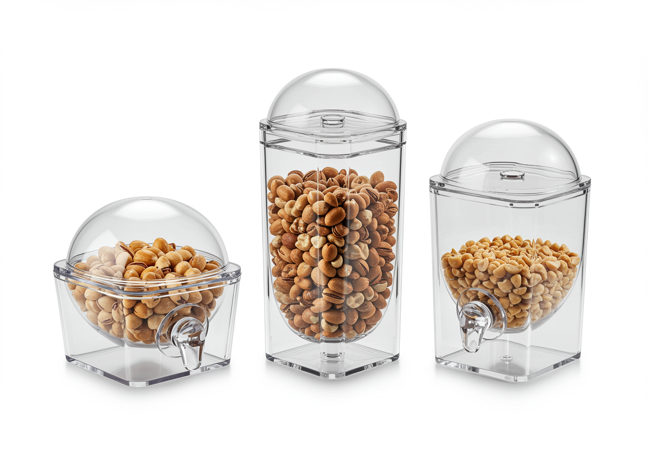 Kuruyemiş Bombe Kapak | Konya Pleksi ve Mika Ürünleri | Pleksiglas, Endüstriyel Etiket, Mühendislik Plastikleri, Kesim & Baskı Hizmetleri | Konya Mika Pleksiglas Çözümleri Pleksigalass, Teşhir Ekipmanları, Pleksi Standlar, Display Ürünler, Yönlendirme Ürünler, Makina Kapakları, Hobi-Özel Tasarım Ürünler, Polikarbon, Endüstriyel Etiket, Pleksi (Mika) Endüstriyel Etiket, Pcv (Lexsan Pp) Endüstriyel Etiket, Aluminyum Endüstriyel Etiket, Lazer Markalama Endüstriyel Etiket, Sticker Endüstriyel Etiket, Mühendislik Plastikleri, Fiber, Polyamid, Polietilen, Teflon, Kesim ve Baskı Hizmetleri, Solvent Baskı, Uv Baskı, Lazer Kesim, Cnc Router