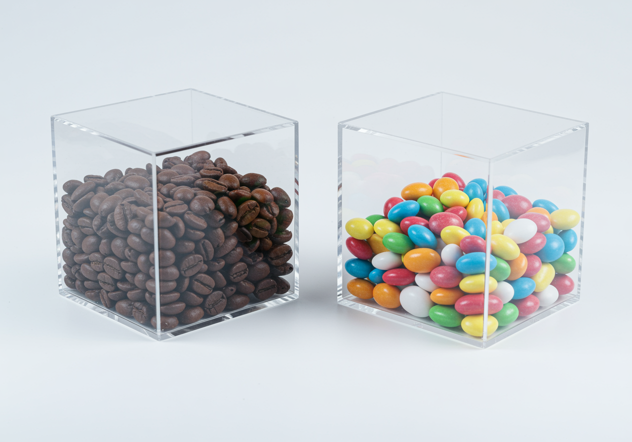 Kahve Kuruyemiş Jelibon Kutusu | Konya Pleksi ve Mika Ürünleri | Pleksiglas, Endüstriyel Etiket, Mühendislik Plastikleri, Kesim & Baskı Hizmetleri | Konya Mika Pleksiglas Çözümleri Pleksigalass, Teşhir Ekipmanları, Pleksi Standlar, Display Ürünler, Yönlendirme Ürünler, Makina Kapakları, Hobi-Özel Tasarım Ürünler, Polikarbon, Endüstriyel Etiket, Pleksi (Mika) Endüstriyel Etiket, Pcv (Lexsan Pp) Endüstriyel Etiket, Aluminyum Endüstriyel Etiket, Lazer Markalama Endüstriyel Etiket, Sticker Endüstriyel Etiket, Mühendislik Plastikleri, Fiber, Polyamid, Polietilen, Teflon, Kesim ve Baskı Hizmetleri, Solvent Baskı, Uv Baskı, Lazer Kesim, Cnc Router